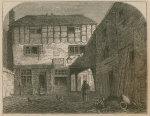 Der Alte Rote Löwe, von vorne von English School