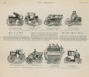 Die Eröffnung des Automobilclubs von English School