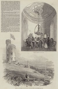 Die Eröffnung des Mathew und City of London Temperance Tower (Stich) von English School