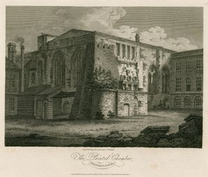 Die Gemalte Kammer, Westminster Palace von English School