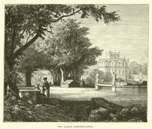 Der Palast Pamphili-Doria von English School