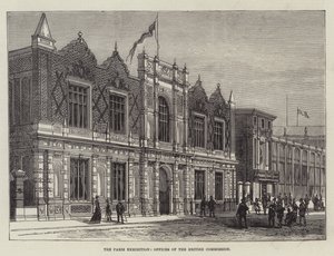 Die Pariser Ausstellung, Büros der britischen Kommission