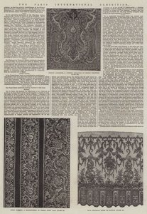 Die Pariser Internationale Ausstellung (Gravur) von English School