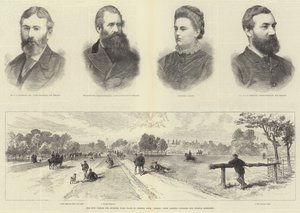 Die Morde im Phoenix Park (Gravur) von English School