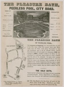 Das Vergnügungsbad, Peerless Pool, City Road von English School