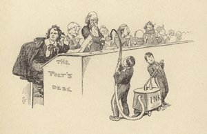 Der Schreibtisch des Dichters von English School