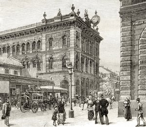 Das Postamt, George Street, Sydney, ca. 1880, aus 