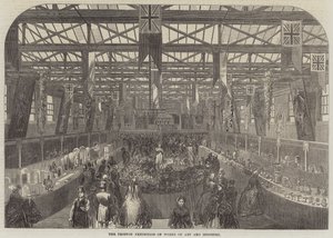 Die Preston-Ausstellung von Kunst- und Industriearbeiten (Gravur) von English School