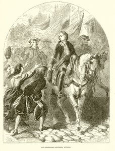 Der Prätendent betritt Dundee von English School