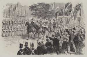Der Prinz von Wales verlässt St. John