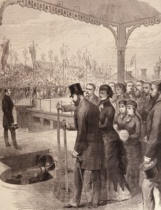 Der Prinz von Wales eröffnet die neuen Norddocks in Liverpool
