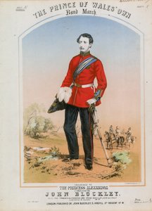 Der Marsch der eigenen Band des Prinzen von Wales von English School