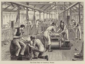 Die Pumpenwerkstatt in Cornwall Works von English School