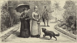 Die Königin in Balmoral von English School