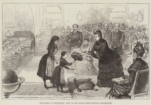 Die Königin in Edinburgh, Besuch im Royal Blind Asylum, Craigmillar von English School