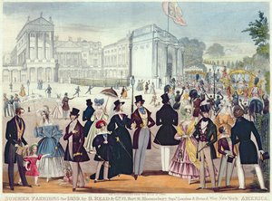 Die Rückkehr der Königin aus dem House of Lords, 1839 von English School