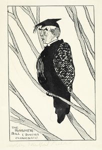 Der Rasher-Bill (Divers Oxoniensis): Hastings Rashdall (1858-1924) von English School