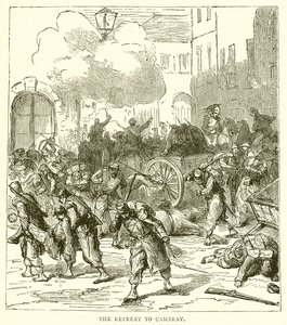 Der Rückzug nach Cambrai von English School