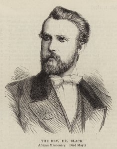 Der Ehrwürdige Dr. Black (Gravur) von English School