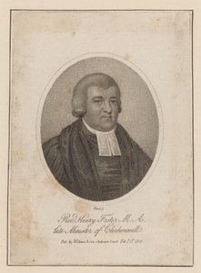 Der Reverend Henry Foster, ehemaliger Minister von Clerkenwell von English School