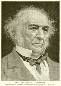 Der Rechte Ehrenwerte W.E. Gladstone von English School