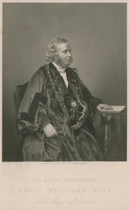 Der ehrenwerte David Williams Wire, Lord Mayor von London