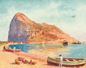 Der Felsen von Gibraltar von English School