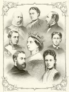 Die königliche Familie von English School