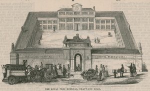 Das Royal Free Hospital, Grays Inn Road, London von English School