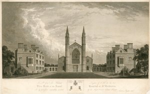 Das Königliche Krankenhaus von St. Katherine, Regents Park, London von English School