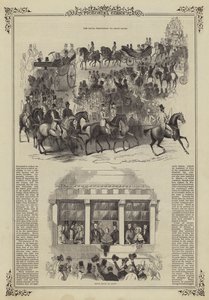 Die königliche Prozession zu den Ascot-Rennen von English School