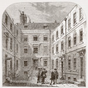 Das Haus der Royal Society in Crane Court