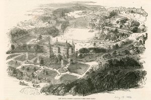 Die Royal Surrey Gardens (Surrey Zoological Gardens), London von English School