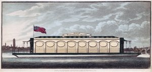 Das königliche Waterloo-Bad, veröffentlicht 1819 von English School