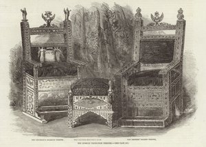 Die russischen Krönungsthrone von English School