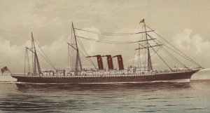 Die SS "City of New York", Inman und International Line von English School