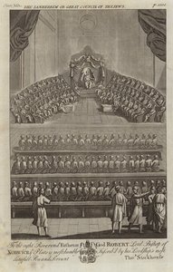 Der Sanhedrin oder Große Rat der Juden von English School