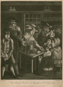 Die Wurstfrau; oder, eine Szene im Covent Garden von English School