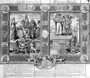 Das enttäuschte Schema, ein fruchtloses Opfer, um 1733