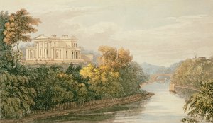 Der Sitz von G.B. Greenough Esq., Regents Park, aus Ackermanns Repository of Arts, veröffentlicht um 1826 von English School