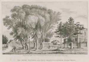 Die Sieben Schwestern und Page Green, Tottenham High-Cross, London von English School