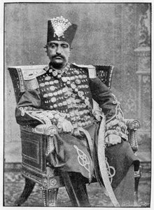 Der Schah von Persien, 1893