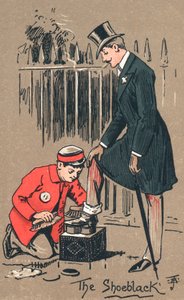 Der Schuhputzer von English School