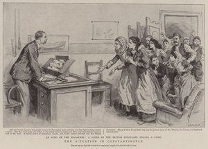 Die Situation in Konstantinopel von English School