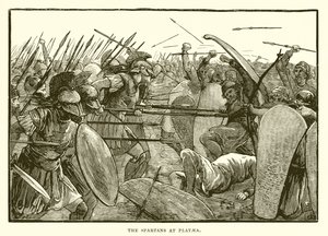 Die Spartaner bei Plataea