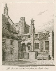 Der Hof des Sprechers vom Südosten von English School