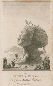 Die Sphinx von Kairo, das berühmte ägyptische Symbol von English School