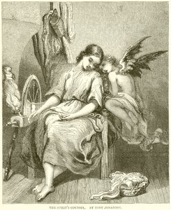 Der Rat der Geister. Von Tony Johannot von English School