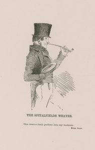 Der Spitalfields Weber von English School