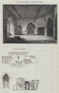 Das Staatsgefängnis, Tower of London (Gravur) von English School